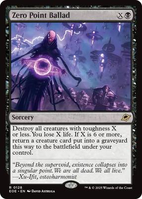 Zero Point Ballad card from Edge of Eternities
