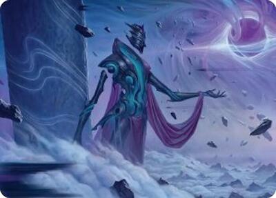 Bygone Colossus Art Card card from Art Series: Edge of Eternities