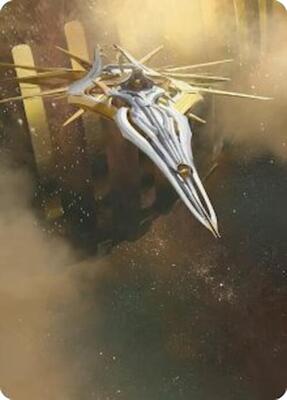 Dawnsire, Sunstar Dreadnought Art Card card from Art Series: Edge of Eternities