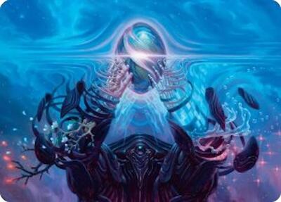 The Endstone Art Card card from Art Series: Edge of Eternities
