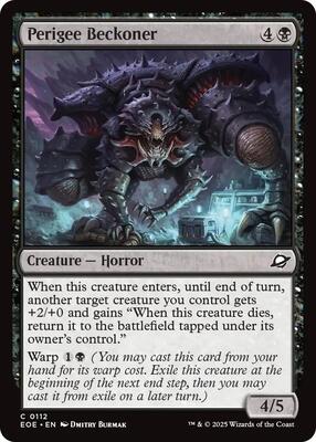 Perigee Beckoner card from Edge of Eternities