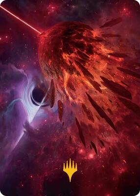 Kavaron, Memorial World Art Card (Gold-Stamped Planeswalker Symbol) card from Art Series: Edge of Eternities