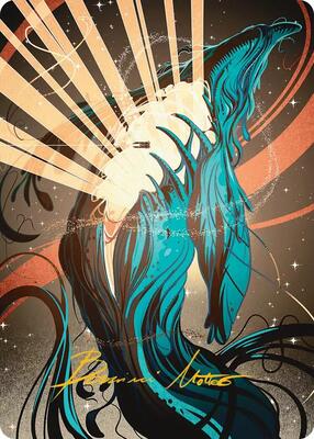 Swarmyard Art Card (Gold-Stamped Signature) card from Art Series: Edge of Eternities