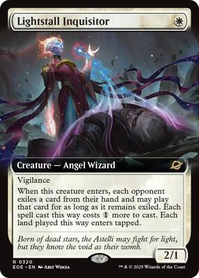 Lightstall Inquisitor (Extended Art) card from Edge of Eternities