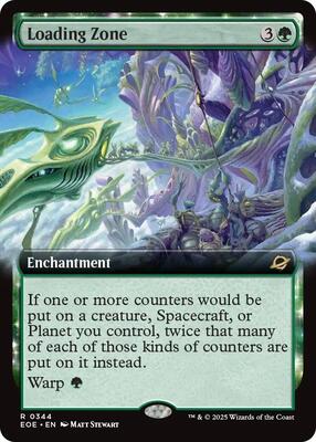 Loading Zone (Extended Art) card from Edge of Eternities