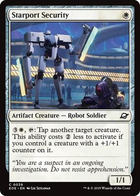 Starport Security card from Edge of Eternities