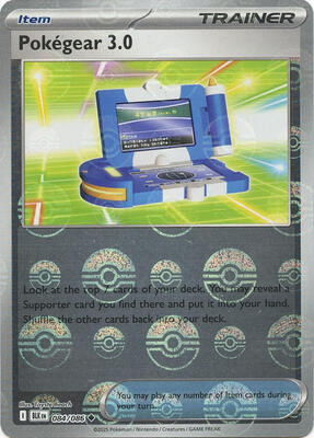 Pokegear 3.0 (Poke Ball Pattern) card from SV: Black Bolt