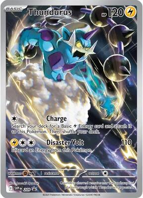 Thundurus - 209 card from SV: Scarlet & Violet Promo Cards