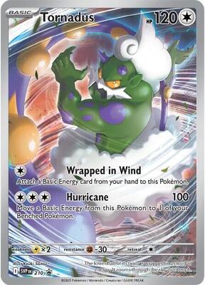 Tornadus - 210 card from SV: Scarlet & Violet Promo Cards