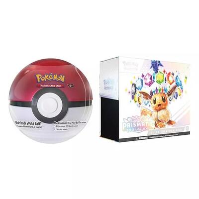 Prismatic Evolutions Elite Trainer Box and Pokeball (Sam's Club) card from Miscellaneous Cards & Products