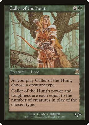 Caller of the Hunt card from Mercadian Masques