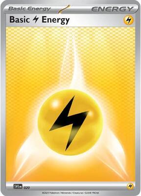 Basic Lightning Energy - 020 card from SVE: Scarlet & Violet Energies