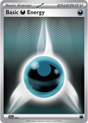 Basic Darkness Energy - 023 card from SVE: Scarlet & Violet Energies