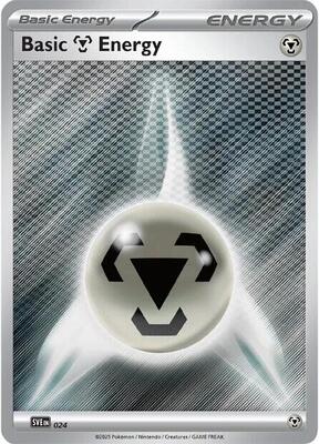 Basic Metal Energy - 024 card from SVE: Scarlet & Violet Energies