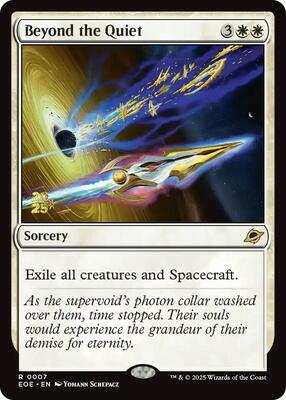 Beyond the Quiet card from Prerelease Cards