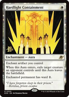 Hardlight Containment card from Prerelease Cards
