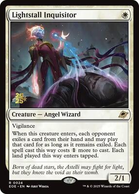 Lightstall Inquisitor card from Prerelease Cards