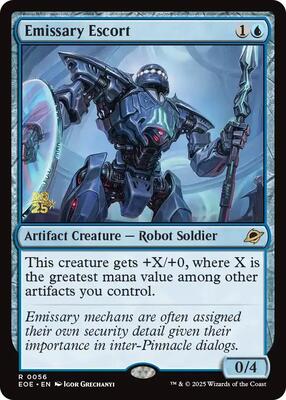 Emissary Escort card from Prerelease Cards