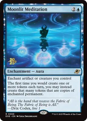 Moonlit Meditation card from Prerelease Cards