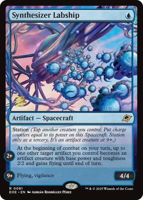 Synthesizer Labship card from Prerelease Cards