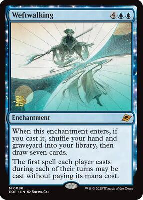 Weftwalking card from Prerelease Cards