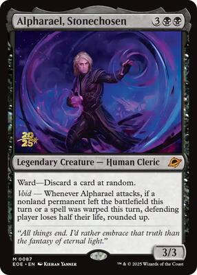 Alpharael, Stonechosen card from Prerelease Cards