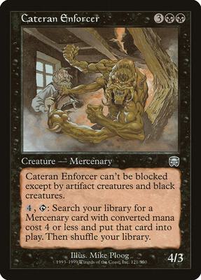 Cateran Enforcer card from Mercadian Masques