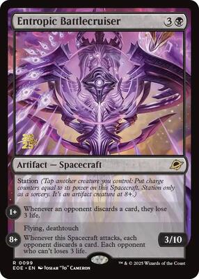 Entropic Battlecruiser card from Prerelease Cards