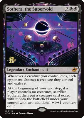Sothera, the Supervoid card from Prerelease Cards