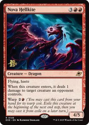 Nova Hellkite card from Prerelease Cards