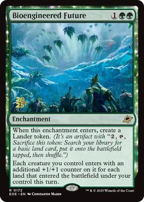 Bioengineered Future card from Prerelease Cards