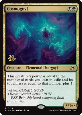 Cosmogoyf card from Prerelease Cards