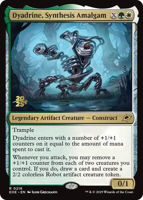 Dyadrine, Synthesis Amalgam card from Prerelease Cards
