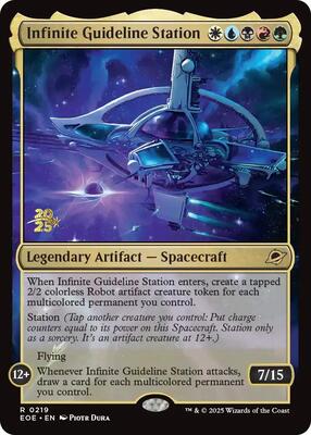 Infinite Guideline Station card from Prerelease Cards