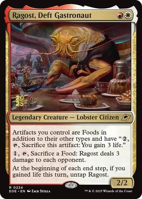 Ragost, Deft Gastronaut card from Prerelease Cards