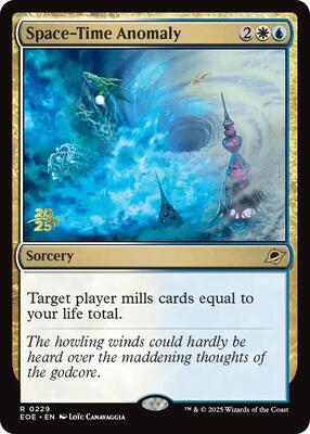 Space-Time Anomaly card from Prerelease Cards