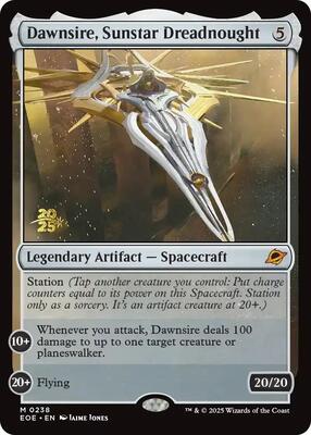 Dawnsire, Sunstar Dreadnought card from Prerelease Cards