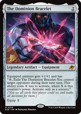 The Dominion Bracelet card from Prerelease Cards