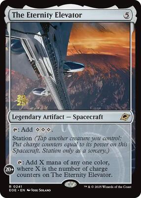 The Eternity Elevator card from Prerelease Cards