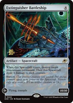 Extinguisher Battleship card from Prerelease Cards