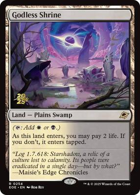 Godless Shrine card from Prerelease Cards