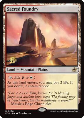 Sacred Foundry card from Prerelease Cards