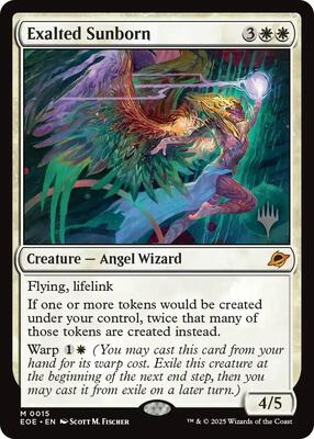 Exalted Sunborn card from Promo Pack: Edge of Eternities