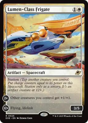 Lumen-Class Frigate card from Promo Pack: Edge of Eternities