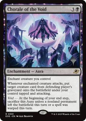 Chorale of the Void card from Promo Pack: Edge of Eternities