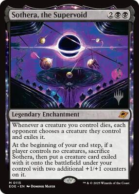 Sothera, the Supervoid card from Promo Pack: Edge of Eternities