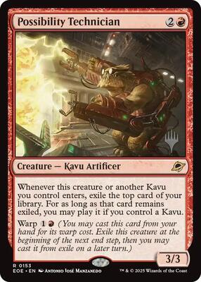 Possibility Technician card from Promo Pack: Edge of Eternities
