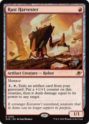 Rust Harvester card from Promo Pack: Edge of Eternities