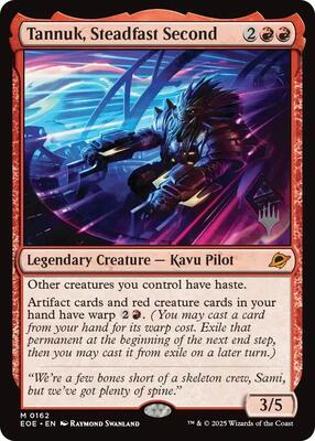 Tannuk, Steadfast Second card from Promo Pack: Edge of Eternities