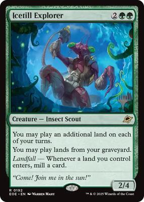 Icetill Explorer card from Promo Pack: Edge of Eternities